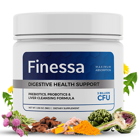 Finessa gut-liver digestion support powder