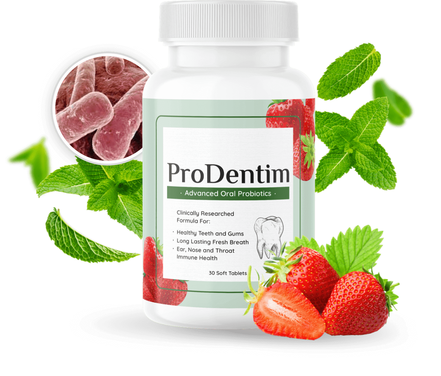 ProDentim bottle, our current top oral probiotic pick